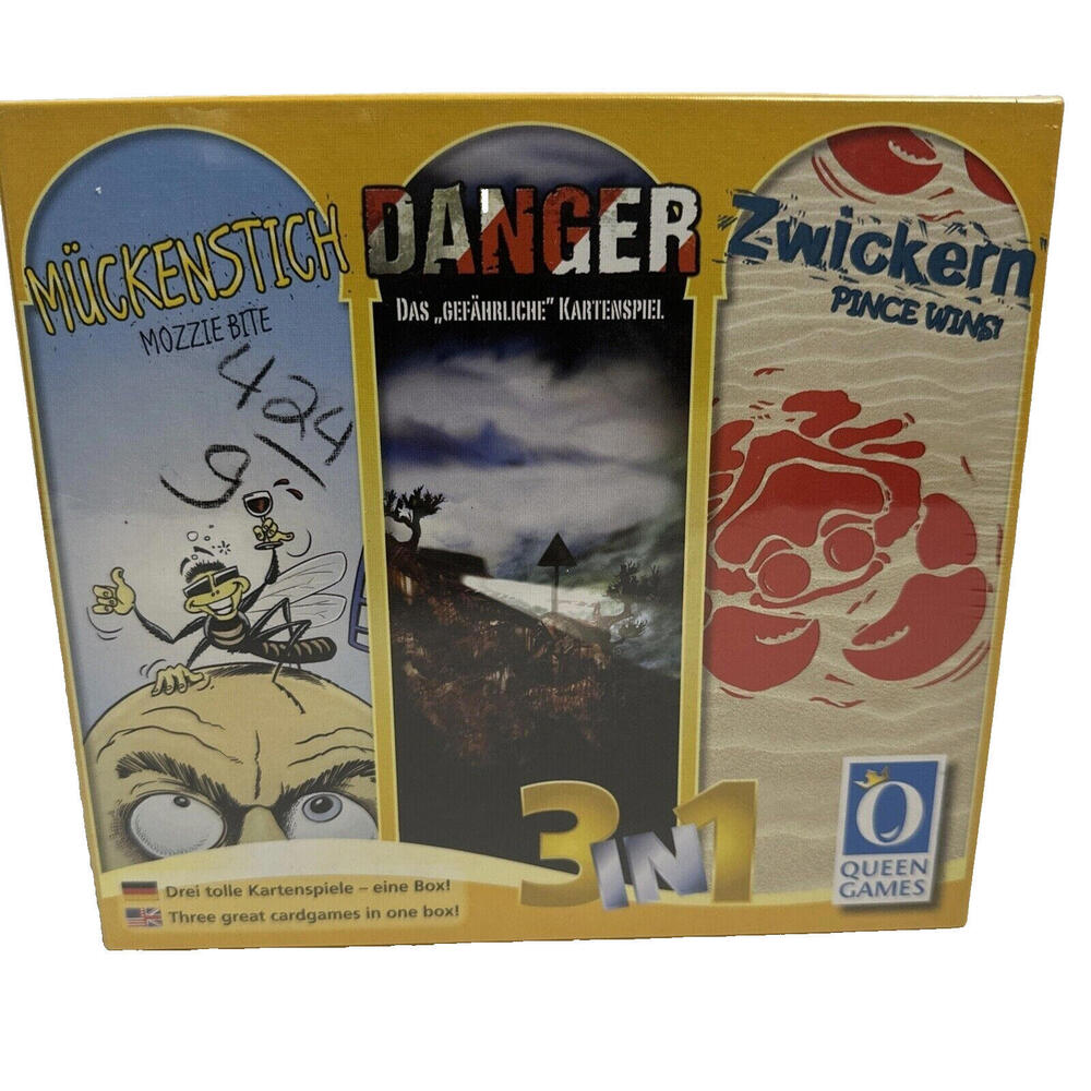 Muckenstich / Danger / Zwickern - Queen Games - Board Game Brand New